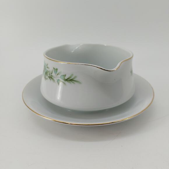 Gravy Boat Dish Creative Manor Reg No. 9169 Fine China Japan Thanksgiving - Picture 3 of 14